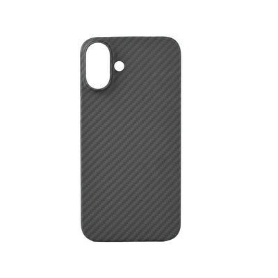 Super dünnes Luxus Design Aramid Carbon Fiber Telefongehäuse für iPhone 16 Pro mit schmutzfestem Schutz