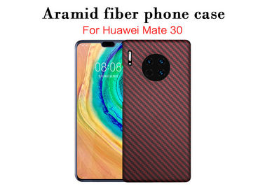 Roter und schwarzer handgemachter Aramid-Telefon-Kasten für Huawei-Kameraden 30