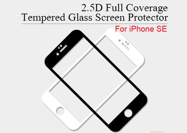 SGS schwärzen ausgeglichenes Glas-Schirm-Schutz iPhone Se