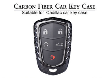 Echtes glattes Twill-Cadillac-Kohlenstoff-Faser-Auto-Schlüsselkasten