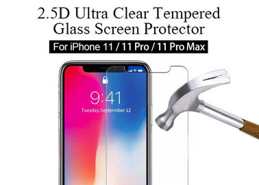 0.33mm ultra klarer AGC ausgeglichenes Glas-Schirm-Schutz für iPhone 11