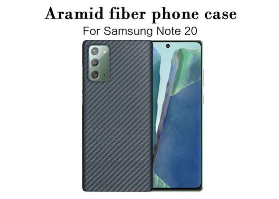 Kugelsicherer materieller Aramid-Kohlenstoff-Faser-Telefon-Kasten für Samsung Note 20 ultra