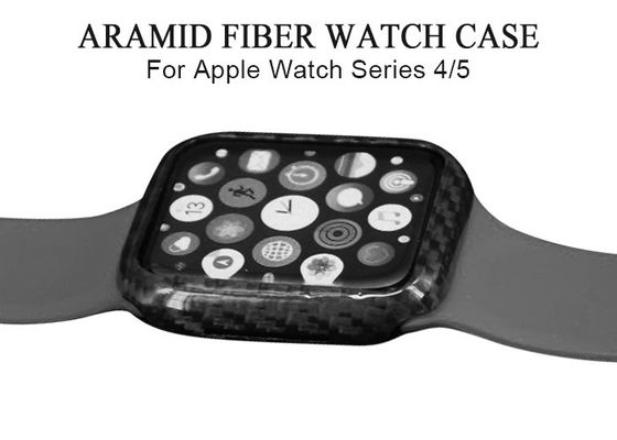 Kohlenstoff-Faser-Apple-Uhrgehäuse Antifingerprint glattes