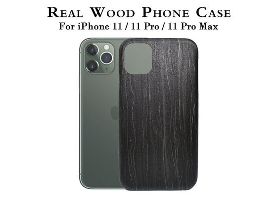Leichter Glatteis graviertes iPhone 11 Pro-Max Wood Case
