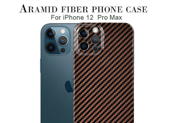 Schmutzfestes iPhone 12 Pro-Max Hard Aramid Fiber Phone-Fall