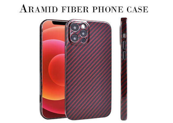 Kamera-voller Schutz glatte Aramid-Abdeckung für iPhone 12-Promaximales