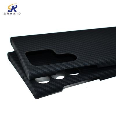 Aramidfaser-Kevlar-Telefon-Kasten 0.65mm Stärke-ultra dünner Matte Samsungs S22