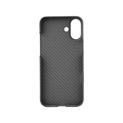 Super dünnes Luxus Design Aramid Carbon Fiber Telefongehäuse für iPhone 16 Pro mit schmutzfestem Schutz