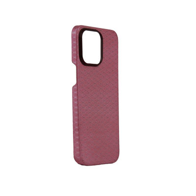 Ultra Dünne Pinke Luxus Aramid Carbon Glasfaser Magnet Handyhülle für iPhone 16 Pro Max