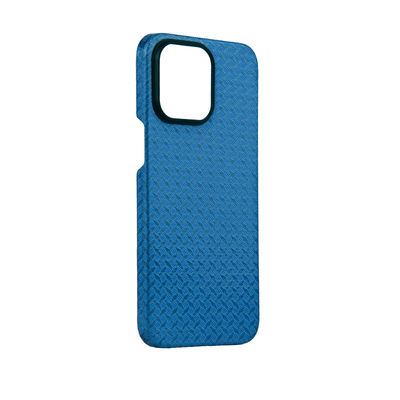 2024 Customized Color Aramid Carbon Fiber Phone Case for iPhone 16 Pro Max with 0.8mm Thickness and 16g Weight