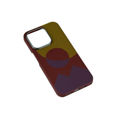 Luxuriöse, maßgeschneiderte Aramid-Carbonfaser-Handyhülle für iPhone 16 Pro Max mit 0,8 mm Dicke und 16 g Gewicht