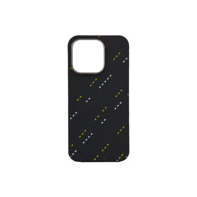 Customized Pattern Logo Power Case Anti-Knock Aramid Carbon Fiber Telefonkoffer für das iPhone 16 Pro Max