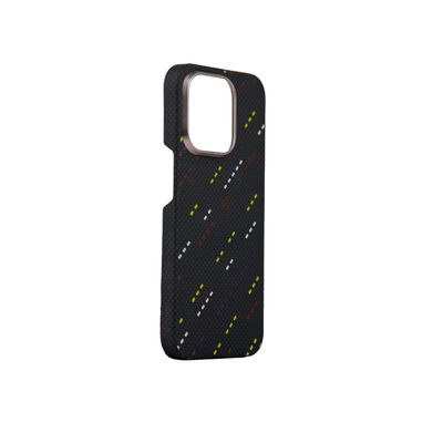 Customized Pattern Logo Power Case Anti-Knock Aramid Carbon Fiber Telefonkoffer für das iPhone 16 Pro Max