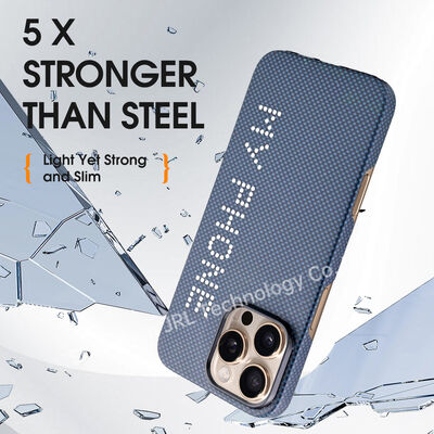 Glow In The Dark Super Light Mobildeckel aus Aramid-Kohlenstofffaser für iPhone 17 Pro