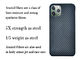 iPhone 11 Pro-mobile Abdeckung Matte Twill Aramid Fiber Phone-Fall-Kevlar