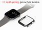 Glattes stoßsicheres Aramidfaser-Uhrgehäuse für Apple-Uhr-Reihe 4 5