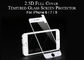 2.5D Volldeckung 9H iPhone Glasschirm-Schutz