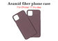 Starkes schützendes iPhone 11 Pro-Max Aramid Phone Case Carbon-Faser-Telefon-Kasten