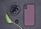 Rote Farbtwill-Art-wirklicher Aramidfaser-Telefon-Kasten für iPhone X