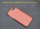 Orange Beschaffenheits-Art-wirklicher Aramidfaser-Telefon-Kasten der Farbem für iPhone Se