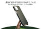 Materieller Aramid-Kohlenstoff-Telefon-Luftfahrtkasten für iPhone 12 Promaximales