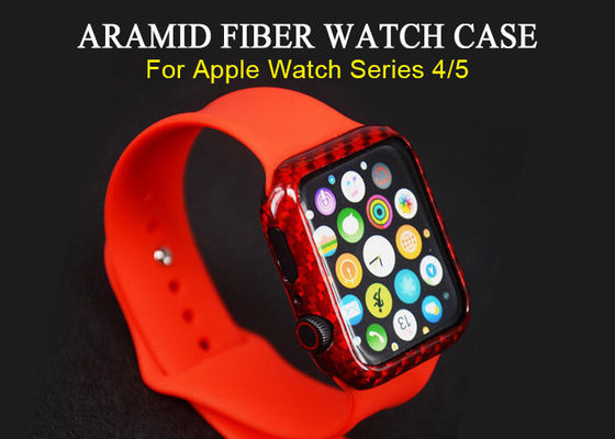 Ultra dünnes Uhrgehäuse der Kohlenstoff-Faser-44mm 40mm Apple