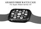 Kohlenstoff-Faser-Apple-Uhrgehäuse Antifingerprint glattes