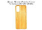 Karbonisierter gravierter hölzerner Telefon-Bambuskasten für iPhone 11