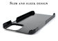 Glatter schwarzer Kohlenstoff-Aramidfaser iPhone Oberflächenkasten für iPhone 12 Promaximales
