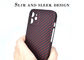 Aramidfaser-Telefon-Kasten Matte Surfaces 0.65mm für iPhone 12