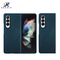 Super hellblauer Aramidfaser-Telefon-Kasten für Falte 3 Samsungs Z