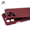 Rote stoßsichere Kohlenstoff-Aramidfaser-Kasten-Handy-Abdeckung für das iPhone 13 Pro